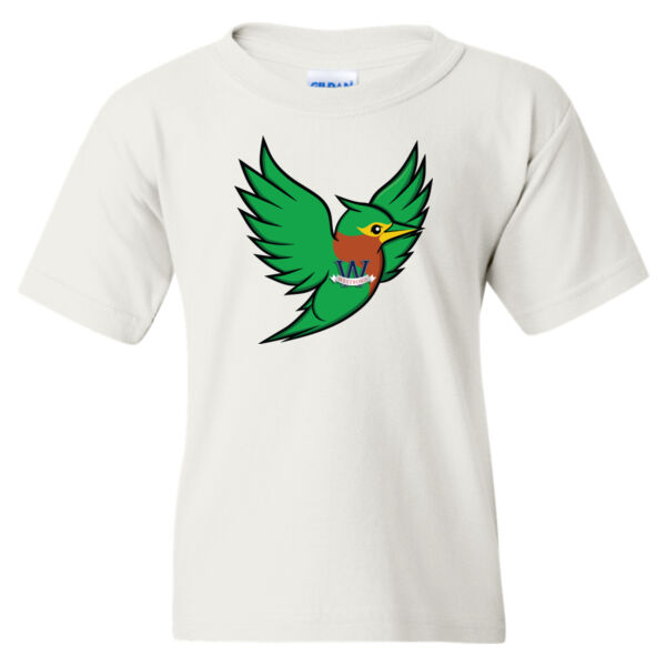 Gildan Youth Heron Crest Printed T-Shirt Thumbnail