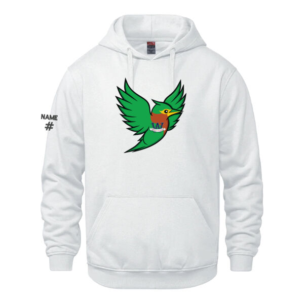 Vault Unisex Heron Crest Printed Hoodie Thumbnail
