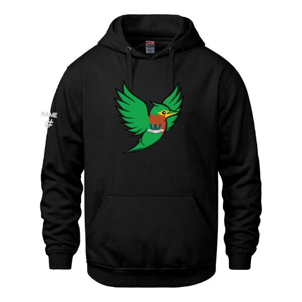 Vault Unisex Heron Crest Printed Hoodie Thumbnail
