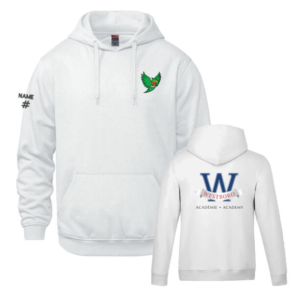 Vault Unisex Heron Emblem Printed Hoodie Thumbnail