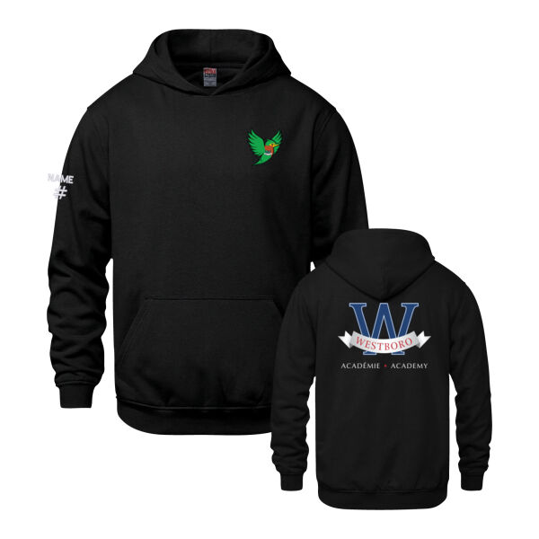 Vault Youth Heron Emblem Printed Hoodie  Thumbnail